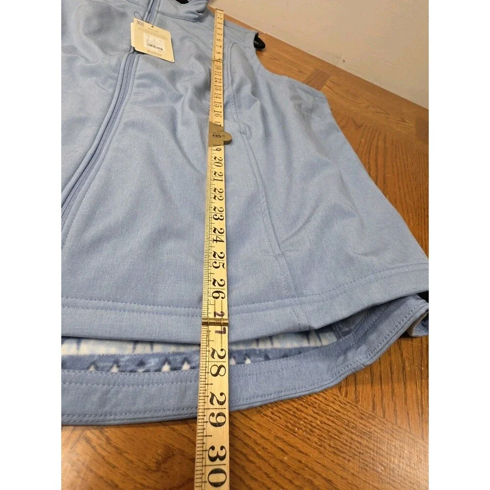 NWT Ariat Soft Shell Blue Vest Conceal Carry Plus Size 2X Vest